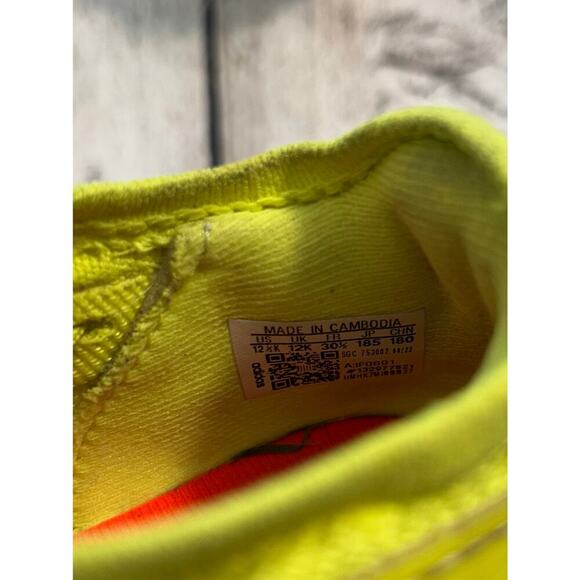 ADIDAS Unisex Crazy Fast Football/Soccer Cleats / Size: 12K - Picture 8 of 9